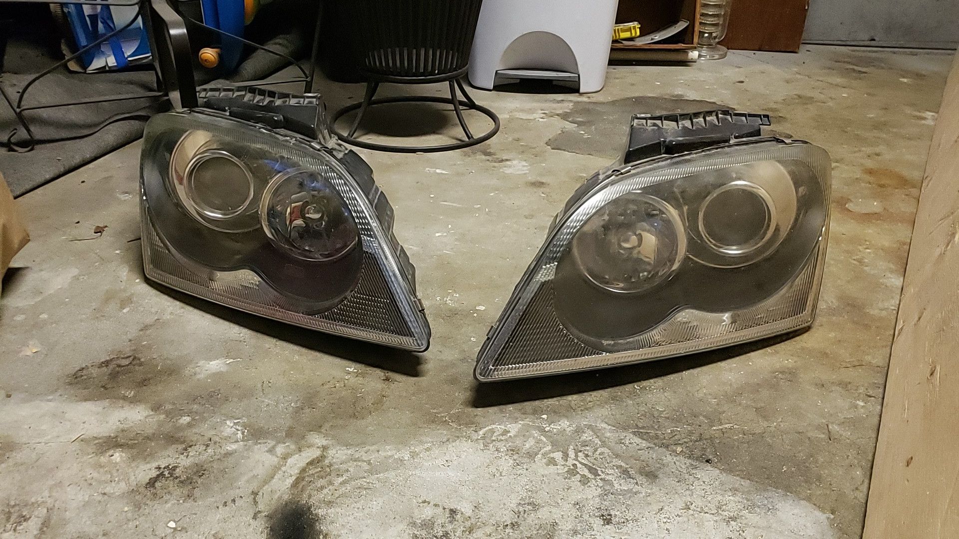 Hella Chrysler headlights