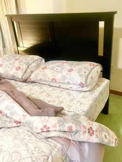 Bed frame full size (black)