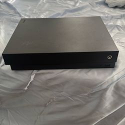 Xbox One X (no Cords, Or Controller)