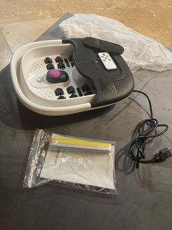 Electric Foot Spa Massager with Remote