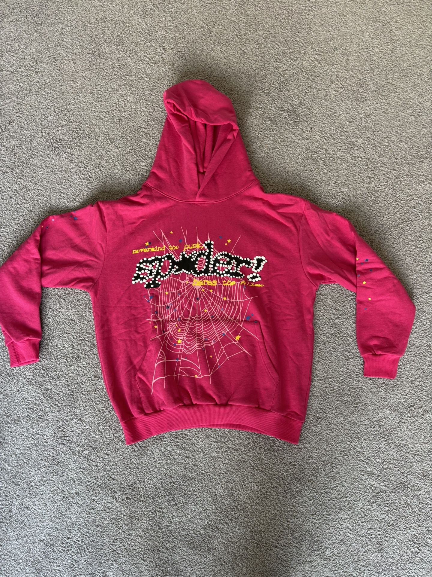 Sp5der P*NK V2 Hoodie