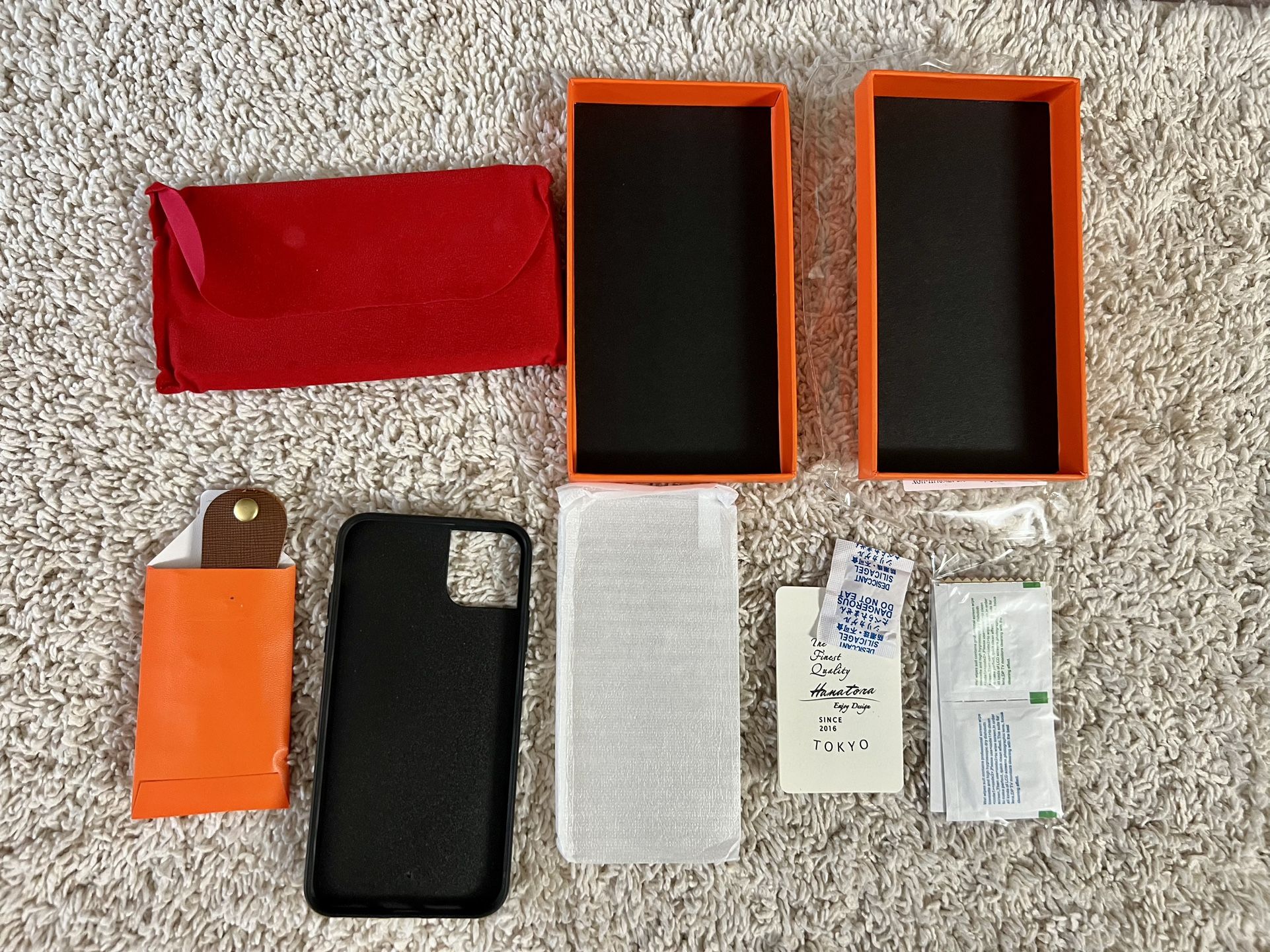 iPhone 11 pro max case with screen protector