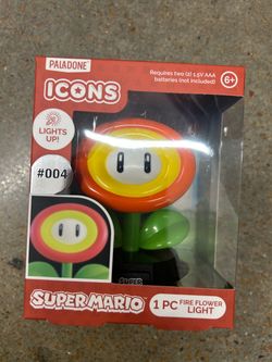 Super Mario Fire Flower Icons Light