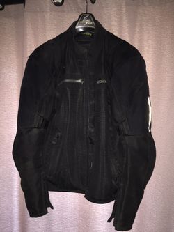 Scorpion Motorcycle Jacket and Helmet