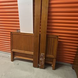 Tall Chest and Bed Frame 