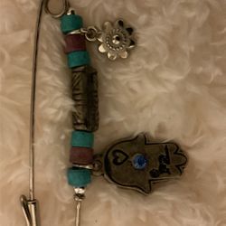 Safety Pin Brooch