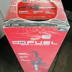 Milwaukee M18 Fuel 16" Cordless Chainsaw Kit Latest Model!