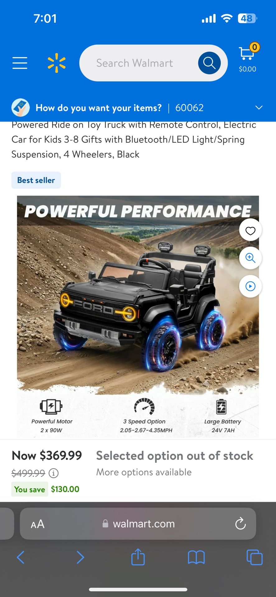 Kids Atv 24v Ford Bronco 