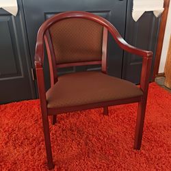 Loewenstein Vintage Mid Century Modern Cherry Bentwood Armchair - Rare!
