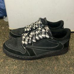 Nike Air Jordan 1 Retro Low OG SP x Travis Scott "Black Phantom" sneaker