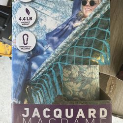 Brand New Equip Jacquard Macrame Hammock