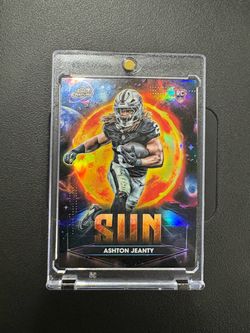 Ashton Jeanty planetary sun card