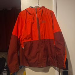 REI XeroDry GTX Rain Jacket Men medium A Full Zip Gore Tex Waterproof