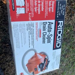 Ridgid Auto Spin Drain Cleaner 