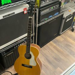 Silvertone Acoustic 6 string Guitar 1960’s REISSUE