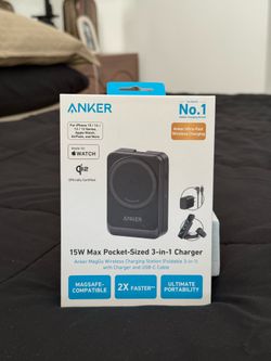 Anker 3-1 charger fast charge
