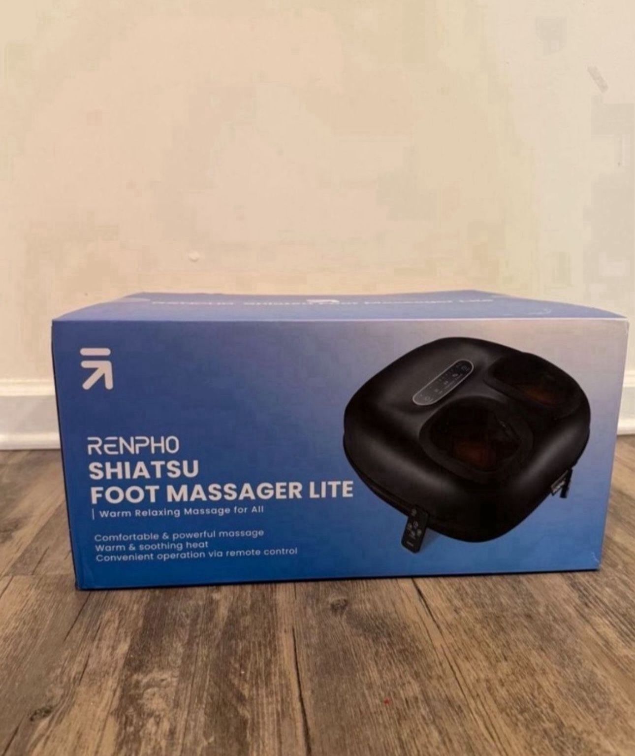 Renpho Foot Massager With Heat & Remote (New - Never Opened)