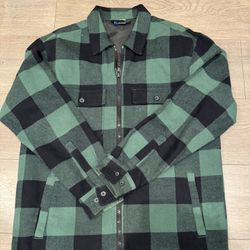 H&M Green Light Jacket Size Medium Men Use 
