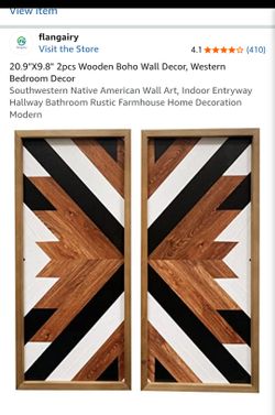 Boho Wall Art $10