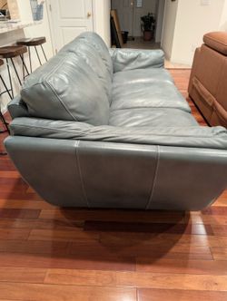 Genuine Leather Sofa – Morris Furniture – Excellent Condition