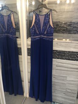 Royal Blue long dress