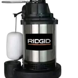 RIDGID 1000RSDS 1 HP Stainless Steel Dual Suction Sump Pump