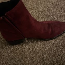 Maroon Boots