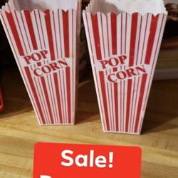 🩷 Plastic Popcorn Buckets - Still Available