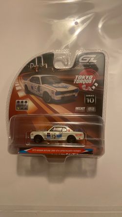 1/64 GREENLIGHT TOKYO TORQUE 1972 NISSAN SKYLINE 2000 GT-R  KPGC10
