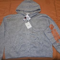 WEAR By Erin Andrews Clemson Tigers Woman Hoodie-2XL(mm)