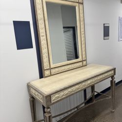 Entryway Table And Mirror