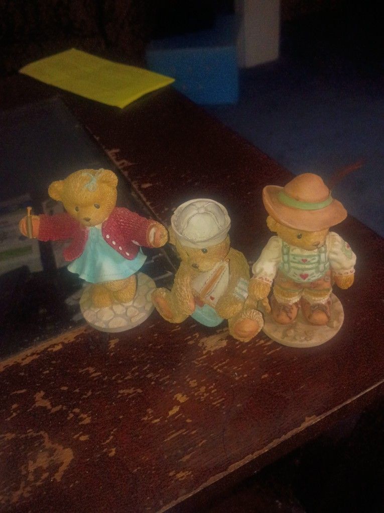 Cherished Teddies. 5/Lot