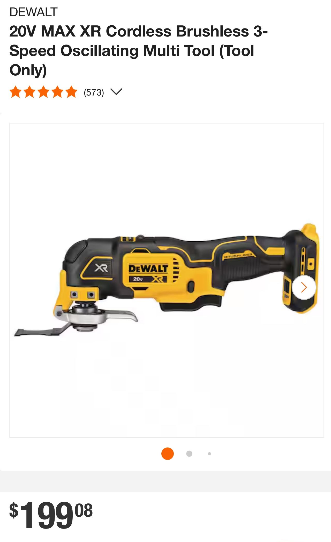 Dewalt XR Multitool