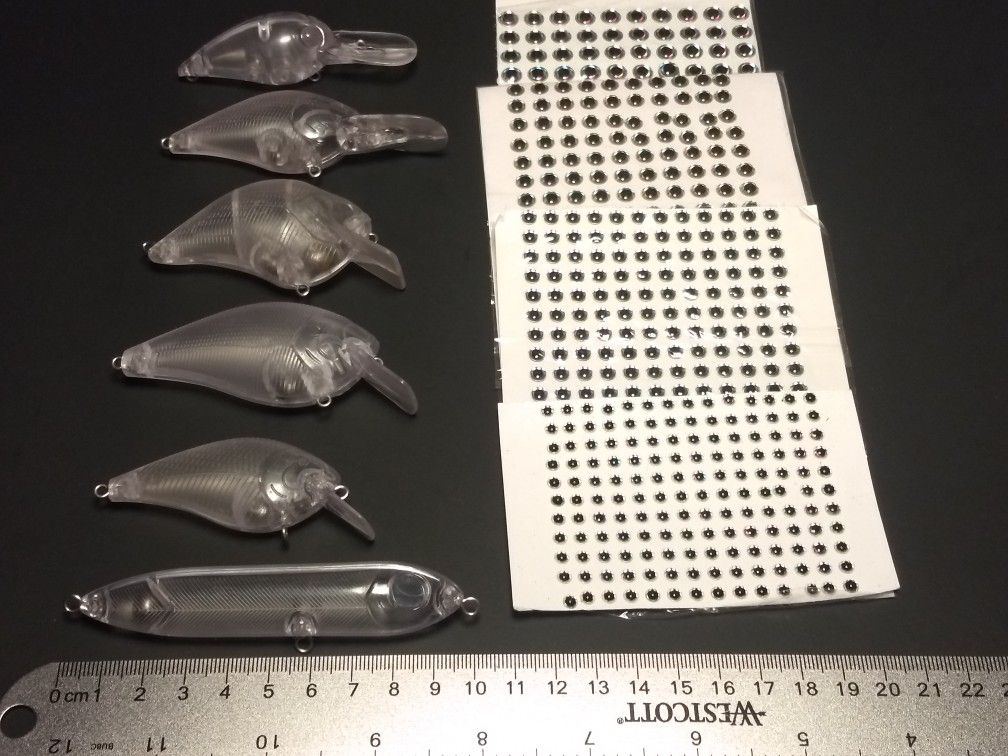Bass Fishing Clear lure blanks
