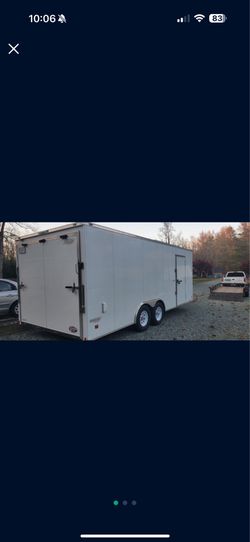 2017 Bravo Scout 8.5x20 enclosed trailer