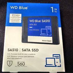 WD Blue 1TB SA510 SATA Internal Solid State Drive SSD - WDBB8H0010BNC-WRWN