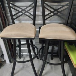 Sale  Swivel 34"high  Bar Stool one for $ 200,-