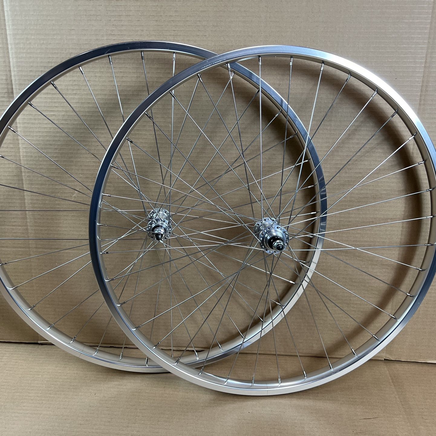 29” BMX WHEELSET - SEALED - DOUBLE WALL - SILVER