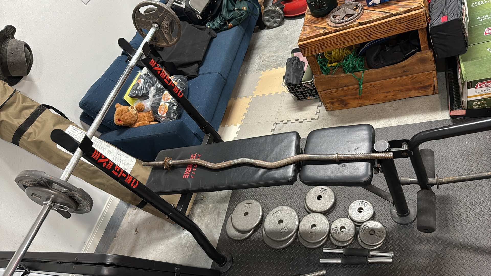 Bench Press With Plate Weights