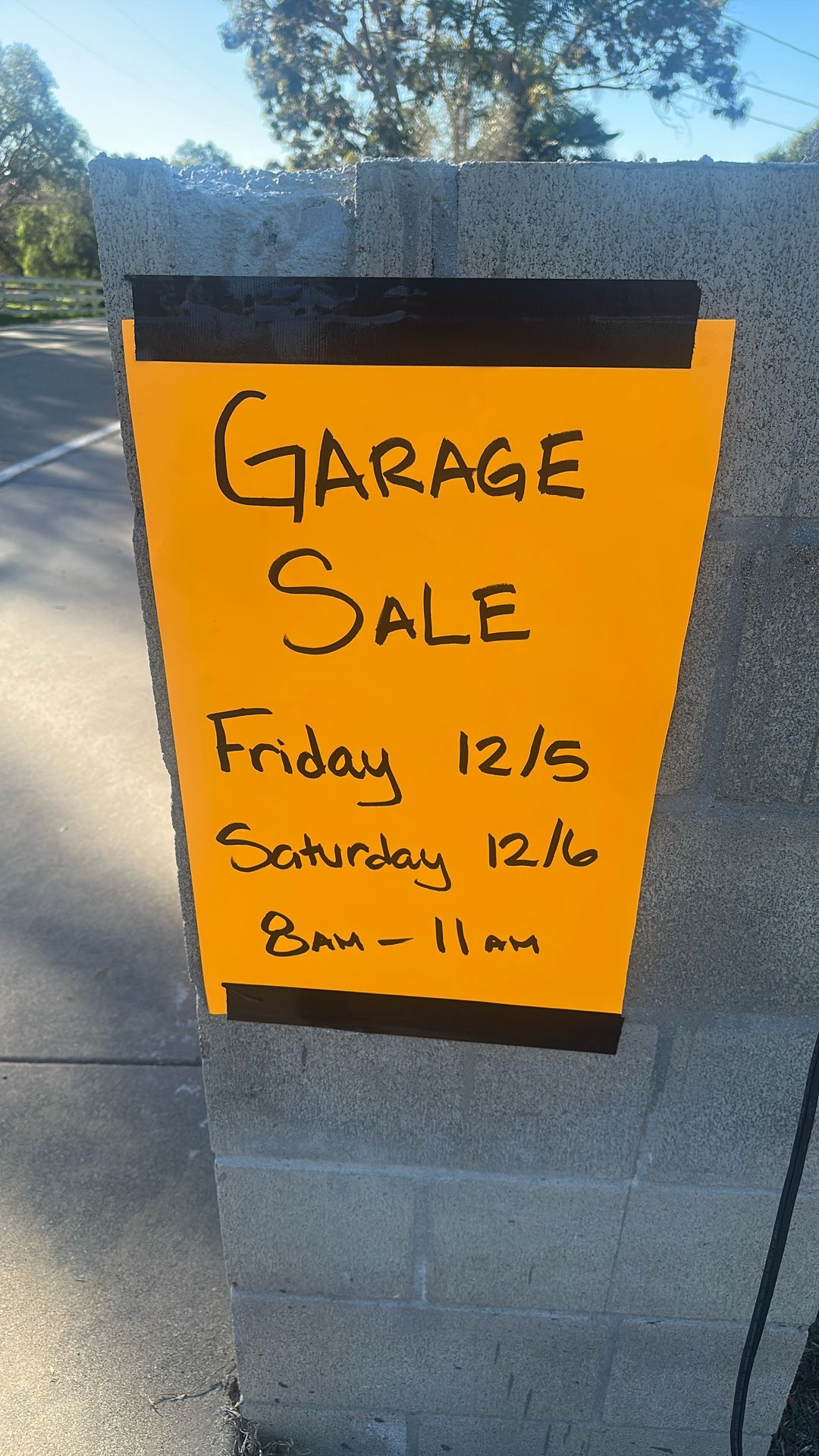 Garage Sale …1315 Melrose Way Vista Ca 82081