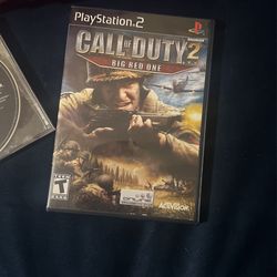 PS2 Call Of Duty 2 & Infinity Ward Disc One