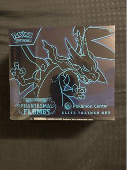 Pokémon cards Phantasmal Flames POKEMON CENTER ETB