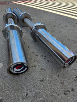 Titan Fitness Olympic dumbbell handles