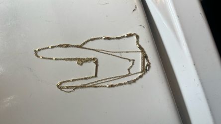 NEW Kendra Scott 3 Layer Gold & Crystal Rhinestone Necklace