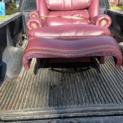 2 Rest chair 100% Leather