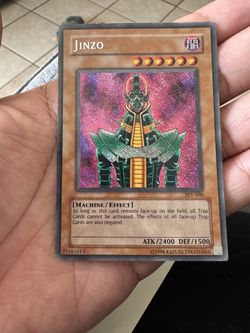 Jinzo Yu-gi-oh trading card vintage