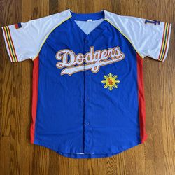 2022 Dodgers Filipino Heritage Night Giveaway Jersey