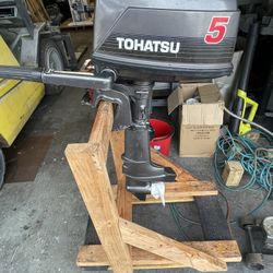 Tohatsu 5HP Outboard Motor 