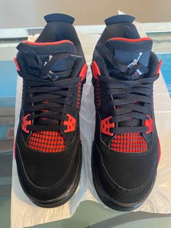 Jordan 4 Red Thunder GS, Size-6.5, ”USED”-$200obo