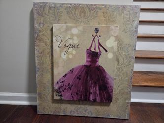 Kirkland's antique wash purple dress picture